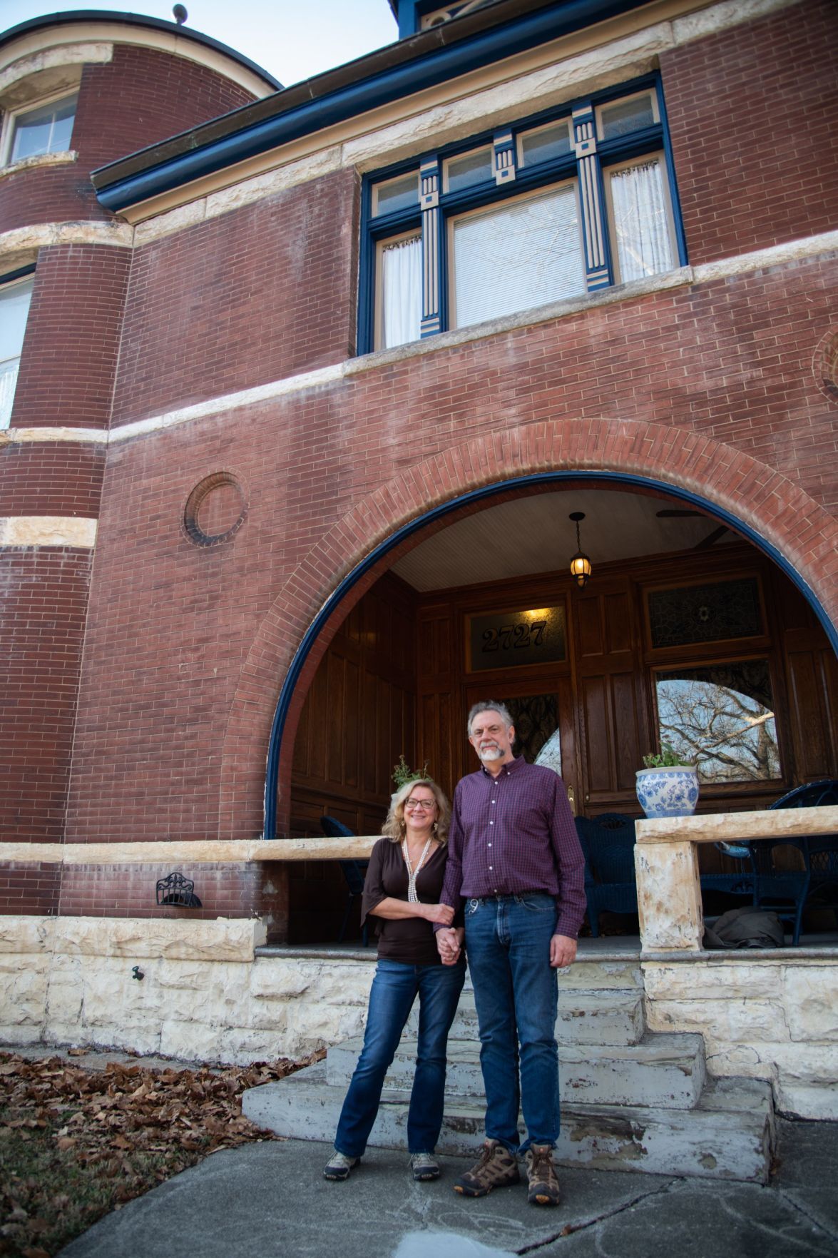 At home with Verona Schneider and Bill Hayes
